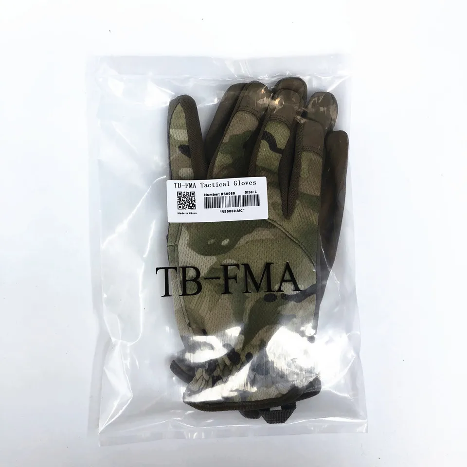 TB-FMA тактические перчатки для стрельбы новые охотничьи перчатки с полными пальцами военные для кемпинга охоты на велосипеде