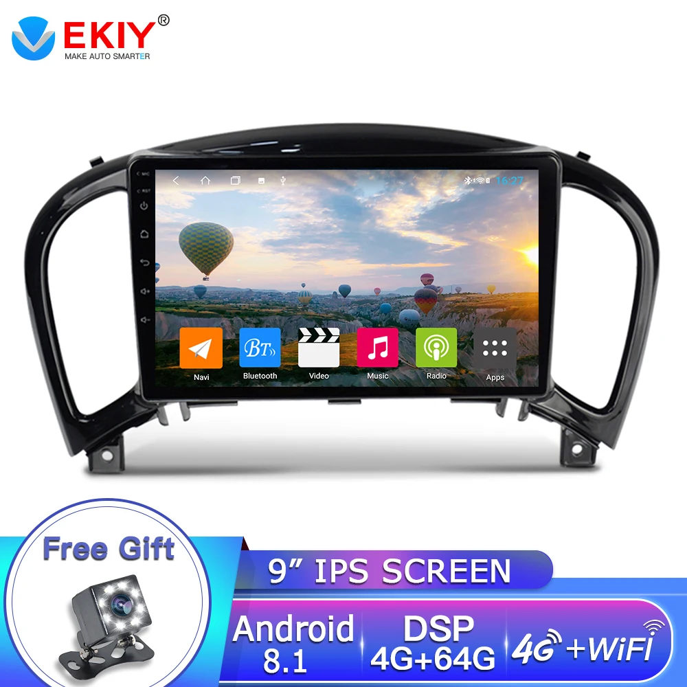 

EKIY 9''Android 8.1 For Nissan Juke Infiniti ESQ 2010-2014 Car Radio Multimedia Video Player Navigation GPS 2din Dvd Player
