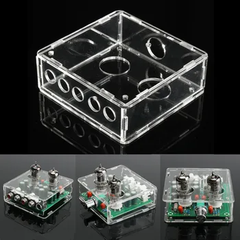 

Acrylic Case Kit For 6J1 Valve Pre-amp Tube PreAmplifier Board AC 12V Headphone