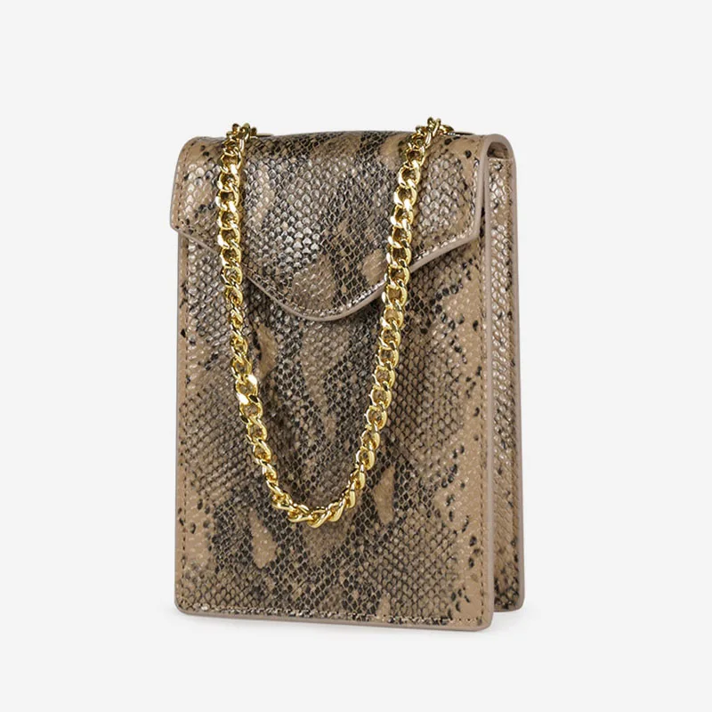 

Fashion designer Mini phone bag flap women crossbody bags PU leather Serpentine ladies clutches handbag