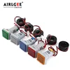 1Pcs AD16-22FVA 22mm square round LED digital dual display voltmeter ammeter AC60-380V current 0-100A signal indicator ► Photo 3/6
