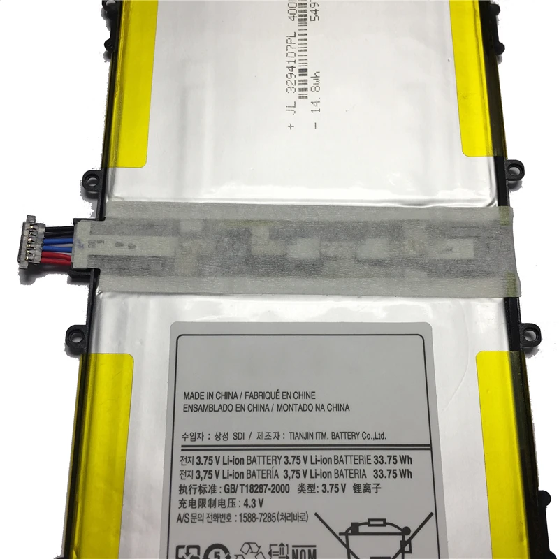 Планшетный литий-полимерный аккумулятор для samsung Google Nexus 10 GT-P8110 HA32ARB Nexus10 аккумулятор 9000 мАч