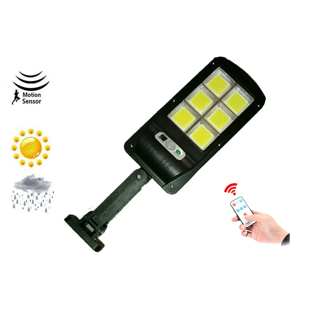 

solar light lamp floodlight reflector Outdoor Waterproof Motion Sensor Security Detachable Design Wall for Driveway Garden remot