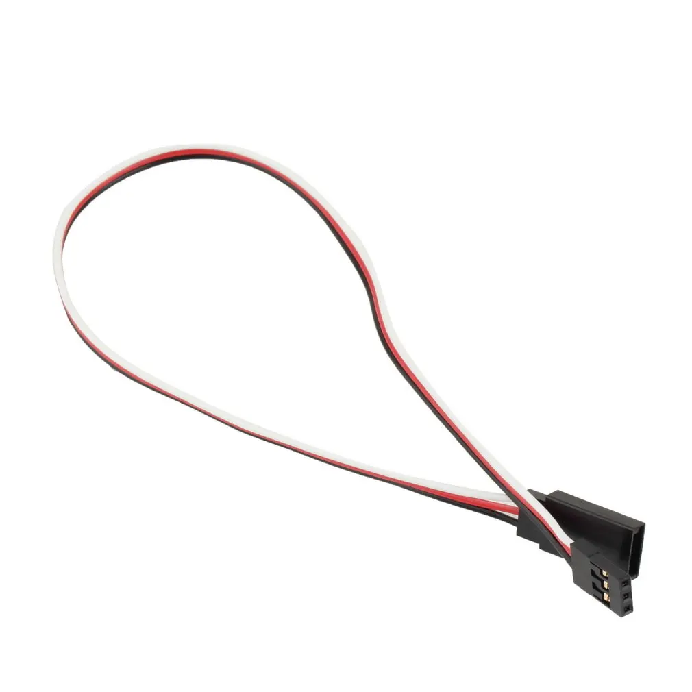 NEW 300mm 12 RC Servo Extension Cord Lead Wire Cable for Helicopter Plane Airplane Servo Connection or Receiver Connection