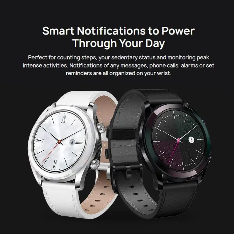 HUAWEI Watch GT Смарт-часы HD экран Bluetooth 5ATM водонепроницаемый телефон поддержка вызова gps трекер сердечного ритма для Android iOS