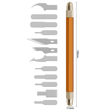 

13 in 1 Glue Scraper CPU IC Chip Remove Tool Glue Remove Tool Kit for iPhone Repair Motherboard Scraper Cleaning Knife