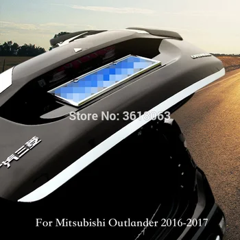 

For Mitsubishi Outlander 2016-2019 Rear Trunk Tail Gate Door Trims Strip Protector Stainless Steel Sticker Car Styling Accessory