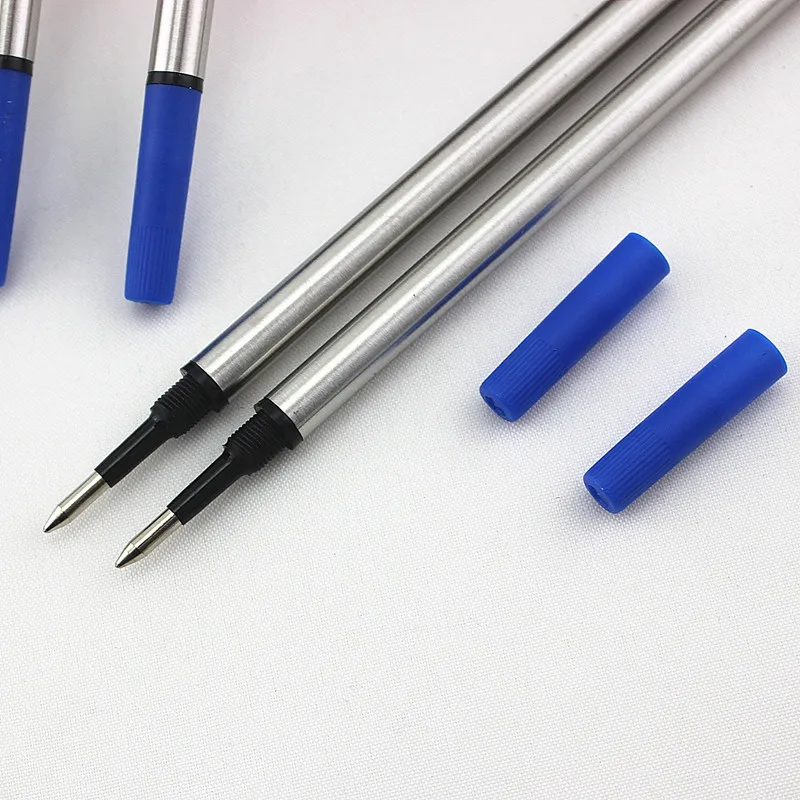 Jinhao high quality 10pcs Black /blue Universal Ink Refill Rollerball Pen New 3