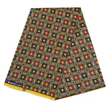 Holland Ankara Fabric High Quality Veritable Wax Print Fabric Printing Polyester African Real Dutch Wax For Dress