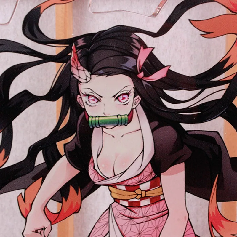 Аниме Demon Slayer: Kimetsu NoYaiba аксессуары KamadoTanjirou Nezuko Zenitsu Giyuu реквизит лицензирование акриловая стоячая Модель Декор