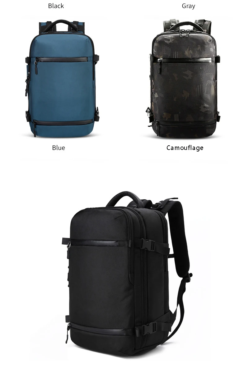 Мужской рюкзак, дорожная сумка, Мужская многофункциональная Водонепроницаемая usb зарядка, рюкзак для багажа, сумка для ноутбука, рюкзак, большая вместительность, школьный рюкзак