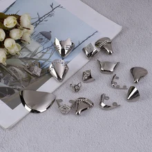 1 пара металлических туфель; защита для пальцев; украшения для обуви на высоком каблуке; сломанные ремонтные аксессуары