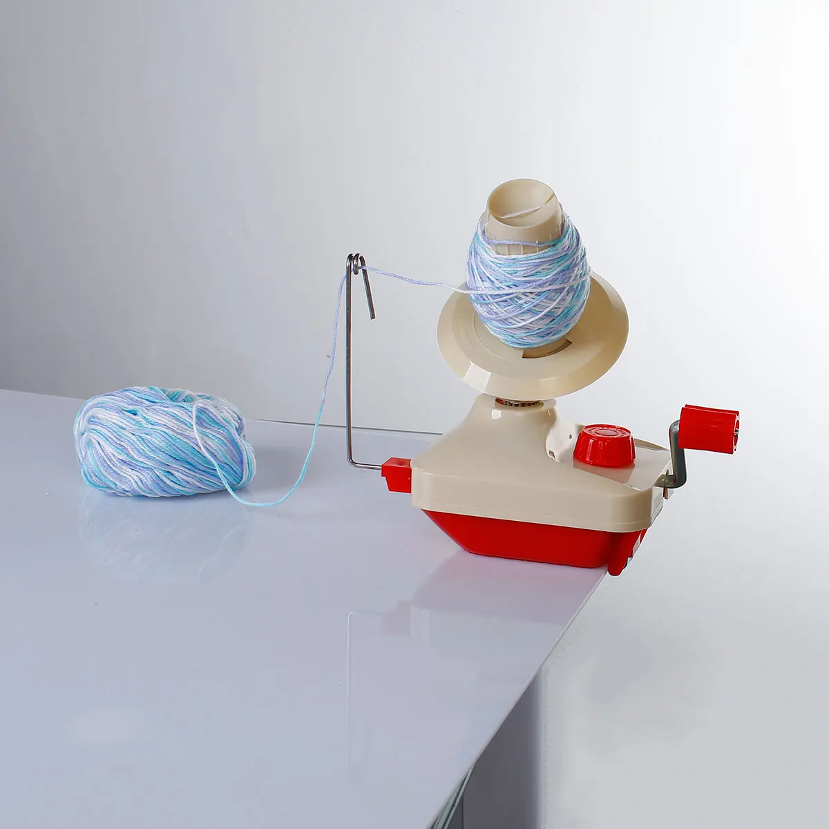 New Wooden Swift Yarn Thread Fiber String Wool Winder Holder Umbrella Hand Knitting Craft Tools For Patchwork DIY Accessories
