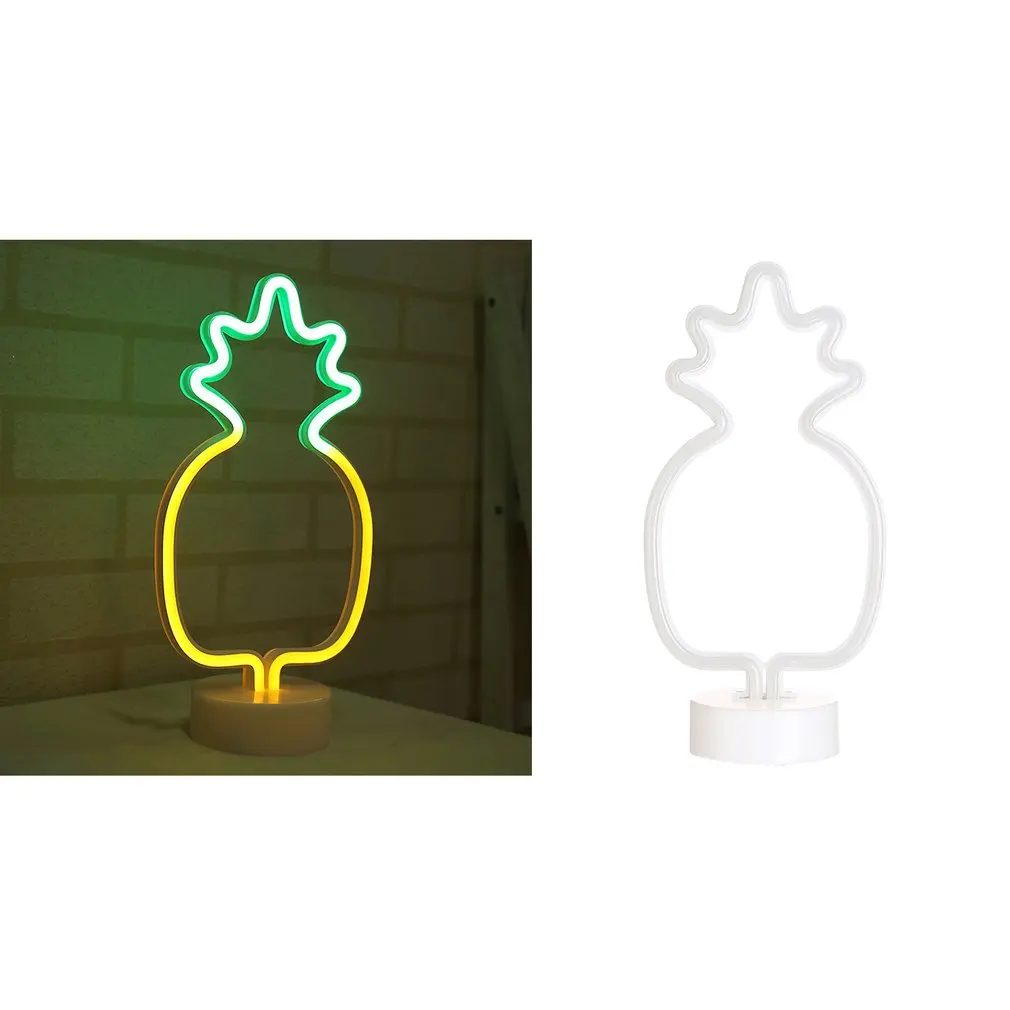 Latex lamp tube pineapple battery box modeling lamp