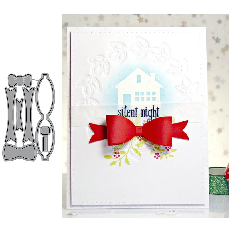 

Creative Handmade Bow Interesting Handicrafts Popular Metal Cutting Dies For New DIY Scrapbooking Album Cards Embossing Die Cuts
