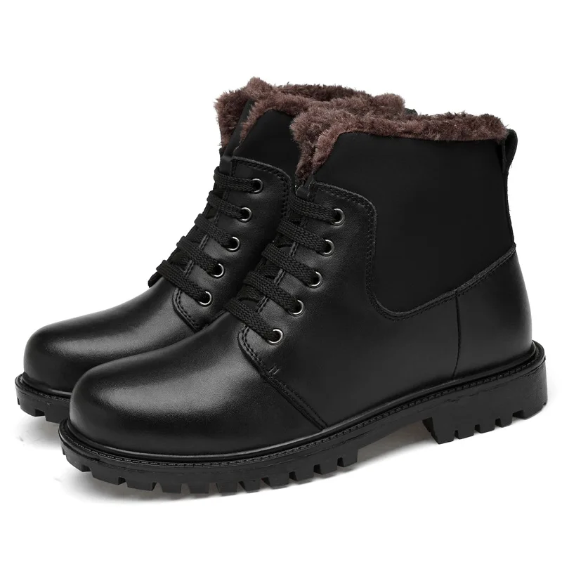 

Men's Boot Autumn And Winter New Style Outdoor Martin Boots Warm Boots Hight-top Anti-slip Cotton Boots Casual Large Size MEN'S