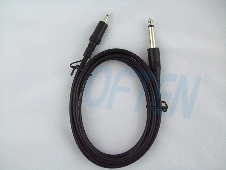 

Nickel plating 6.3 6.35 6.5 to 3.5 or 3.5 to 6.35 mono Audio cable Signal lines Audio and video signal transmission line