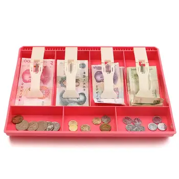 

Money Cash Register Insert Tray ABS Plastic Super Market Replacement 3-compartments Cash Register Storage Box 32.2x24.5x3.5CM