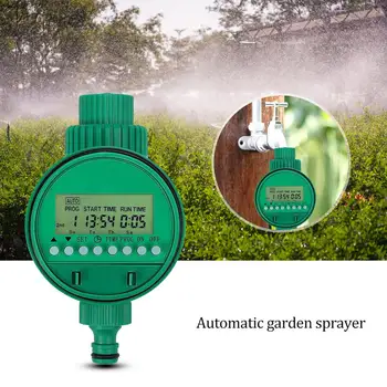 

LCD Automatic Electronic Watering Timer Garden Irrigation Controller Valve Water Timer for Garden Lawns Watering Tools