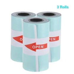FOR Thermal Paper with Self-adhesive Printable Sticker Paper Roll Direct 57*30mm(2.17*1.18in) for PeriPage A6 Pocket PAPERANG