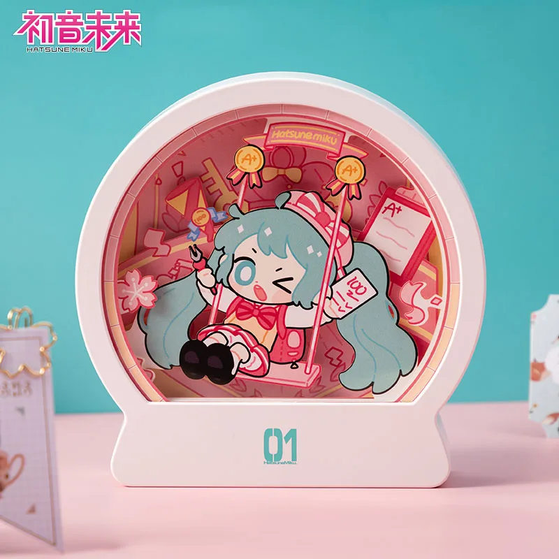 

Hatsune Miku Anime Lamp Photo Frame Ornaments Night Light Hatsune Miku Anime Periphery Collection Ornaments Finished Product Toy