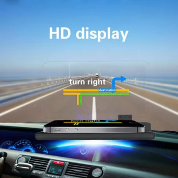 

Car HUD Holder Head Up Display GPS Navigation Projection Phone Bracket Mat Head Up Display Head Up Display Car Car Hud Gps