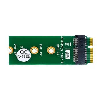 

M.2 NVME SSD NGFF Key E to PCIE Adapter Lightweight for Intel 7265 8260 8260 9260 Module Powerful Test Tools and Fixtures