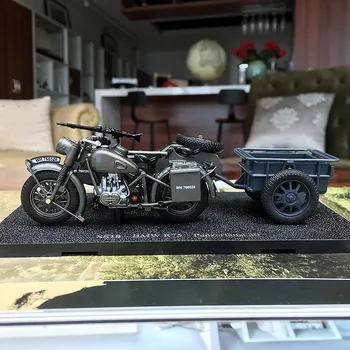 

1:24 BMW motorcycle side three rounds of Yangtze River 750 prototype car WWII Germany R75