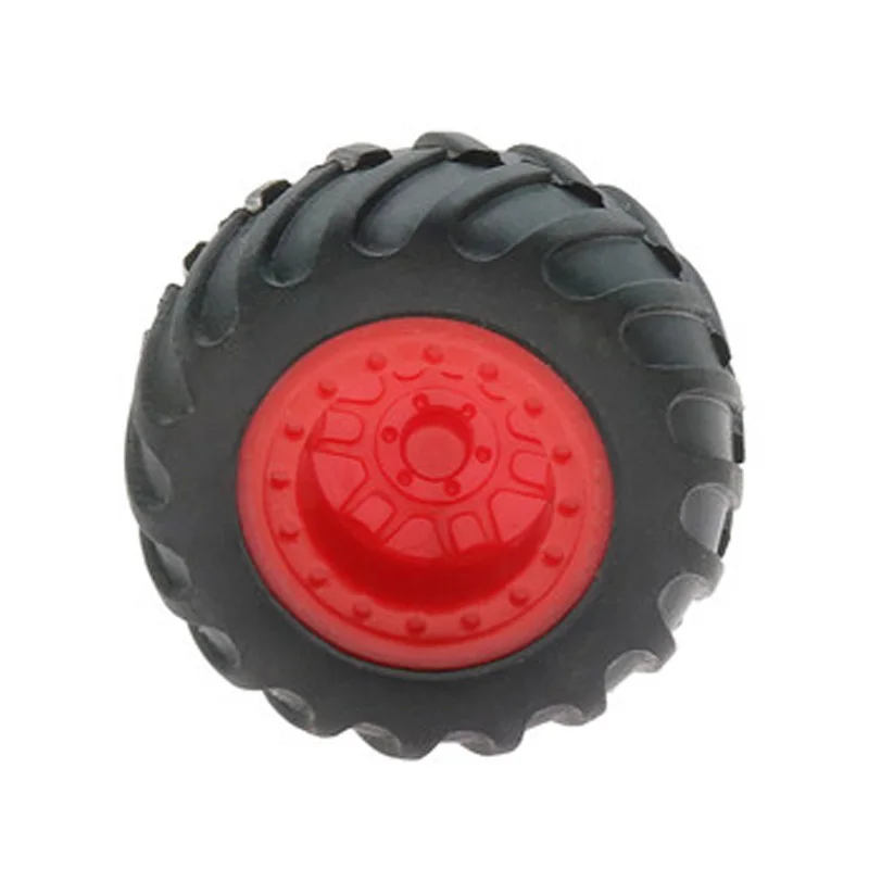 

Non-slip Red Rubber Small Toy Wheels Diameter 38MM Use For DIY Off-Road Toys Car