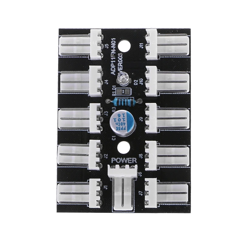 10-Way 3-Pin PWM Fan хаб ПК Хост Процессор игра водяное охлаждение сплиттер адаптер чехол