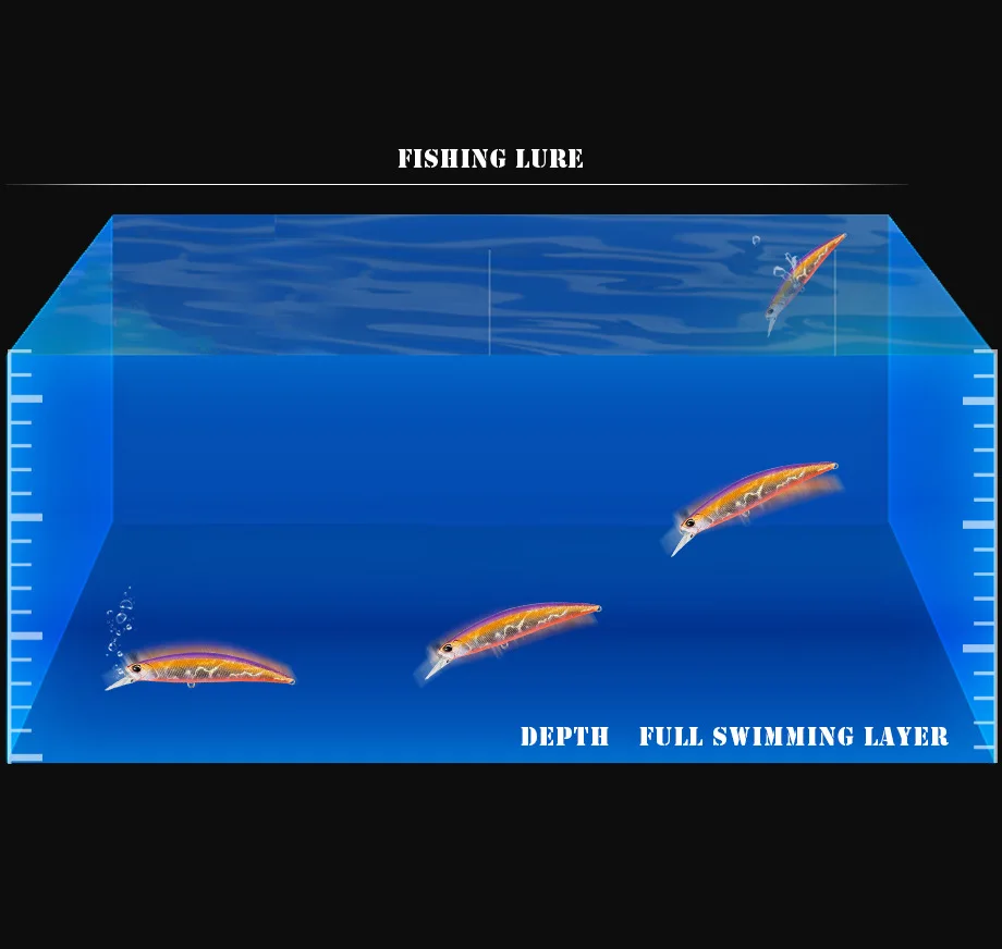 Quality  Shaky 15g / 95mm Now Fish Sea Tuna Bait Sink Troll Artificial Bait Swimming Fish Pesca Fishing Bait Japanese Fishing Ge