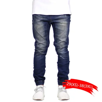 

Fashion Stretch Men Jeans Denim Jogger Design Hip Hop Joggers For Men Dropshipping