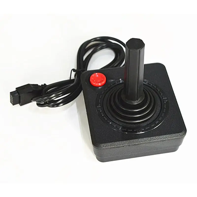 Ruitroliker Retro Classic Joystick Controller Gamepad for atari 2600 Console System Black