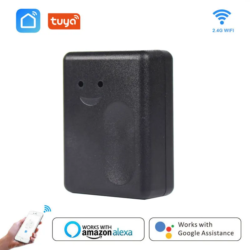 

Smart WiFi Garage Door Controller Opener Smart Life/Tuya APP Remote Compatible With Alexa Echo Google Home No Hub Require