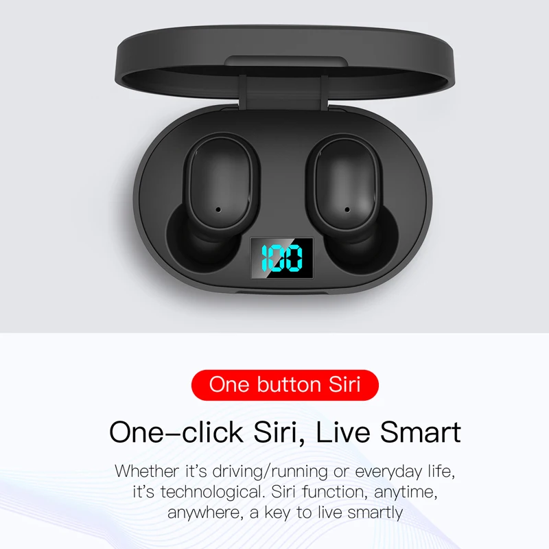 Air dots tws bluetooth earphone wireless headphones with Dual Microphone earphones 3D Stereo in ear mini earbuds for Phone