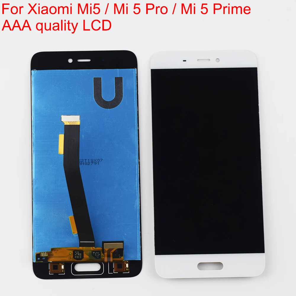 Протестирован для Xiaomi Mi5 lcd сенсорный экран для Xiaomi mi5 Pro Prime ЖК-дисплей дигитайзер сборка Замена 1920x1080 5,15''