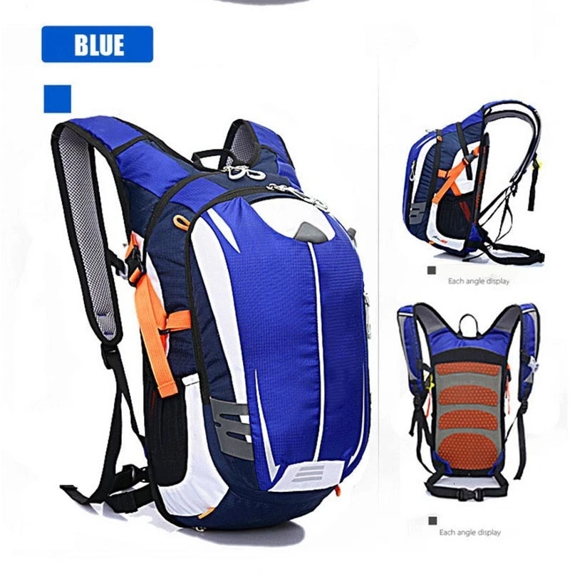 Flash Deal 2018 New Sport Outdoor Cycling Backpack 18L Men Women Hiking Climbing Hydration Water Bag Pouch Bicycle Bag Rainproof Riding Bag 86