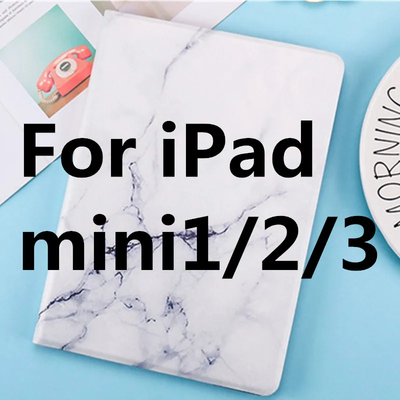 Чехол для iPad Mini 4, чехол из искусственной кожи, подставка для сна, умный жесткий чехол, для iPad Mini 1 2 3, 4, 5, 5, чехол для Mini 5, iPad, чехол, Funda - Цвет: as picture