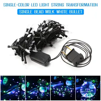 

Colourful Transformation 220v 5.5meter Lamp Festivous Wedding Scene Party Decorations Festival Lighting Chains Dining Room