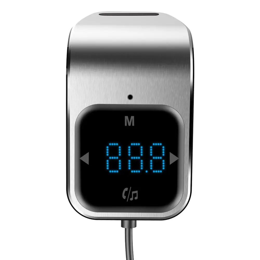 Bluetooth автомобильный беспроводной радио адаптер fm-передатчик AUX MP3 плеер fm-модулятор с громкой связью двойной USB быстрое зарядное устройство