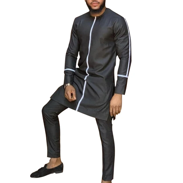 Afam Long Sleeve Dashiki Outfit