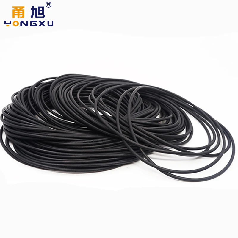 Rubber O Rings Silicone O Rings Sealing Gasket Keycap O Rings NBR O Ring Seal Gasket Thickness CS3.1mm OD10-190mm Wear Resistant Automobile Petrol Nitrile Rubber O-Ring
