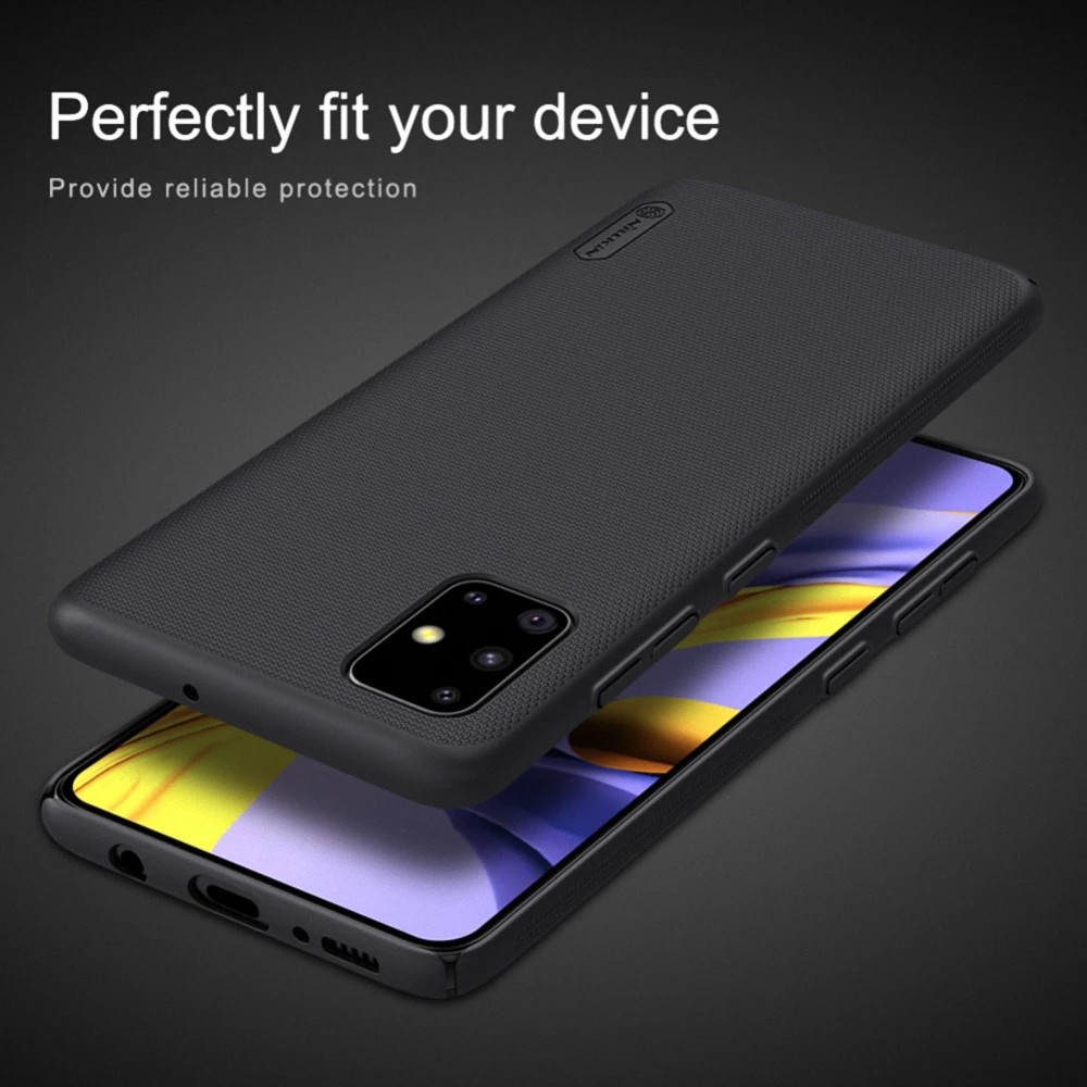 Для samsung Galaxy A51 A70s A50s A20s A10 A40 A50 A60 A90 M30s чехол шероховатый чехол NILLKIN ПК Матовый Жесткий для задней панели чехол Крышка