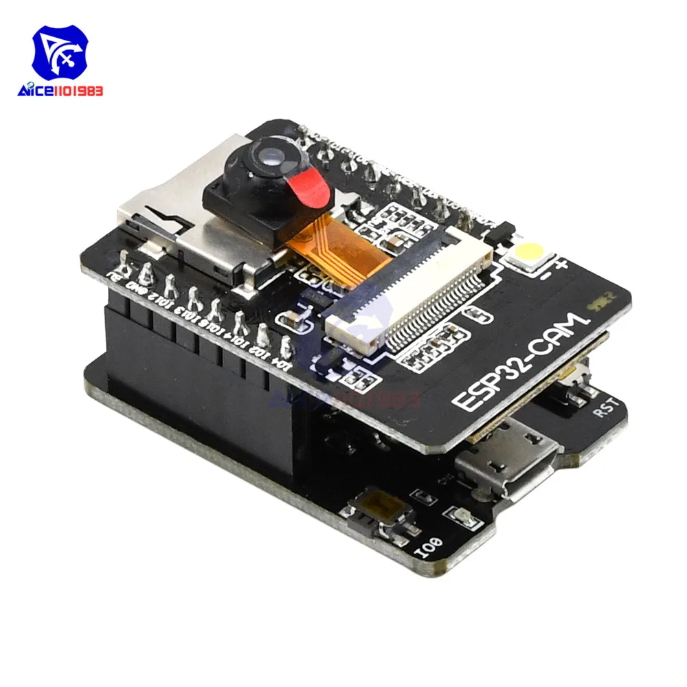 Diymore ESP32 CAM MB CH340G USB Serial S Wireless WiFi Bluetooth Плата расширения OV2640 2MP камера антенна IPX для