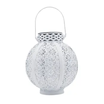 

Solar Big Lantern Hanging Garden Outdoor Lights Metal Waterproof LED Table Lamp Decorative garden decoration