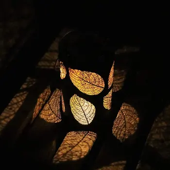 

Solar Outdoor Garden Light Leaf Shape LED Lamp Decor Home Outdoor Yard Garden Path Lawn Solar Power Light