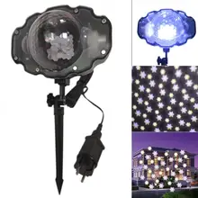 Светодиодный мини-снежный светильник, сценический светильник, точечный светильник, лазерный светильник для рождества, Хэллоуина, фестивалей, внутреннего, наружного, внутреннего украшения