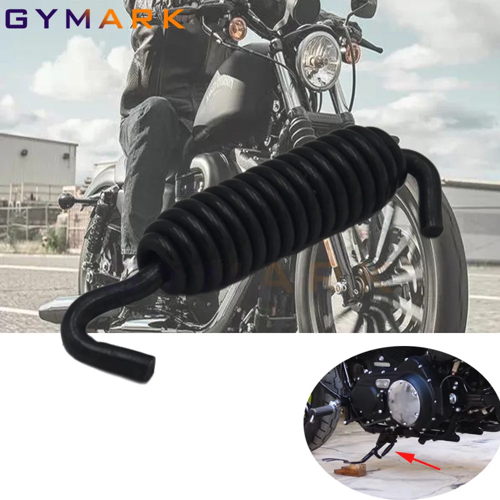 

Мотоциклетная пружинная подставка с откидной ножкой, боковая пружина для Harley Davidson Sportster для 1200 XL1200 883 XL883