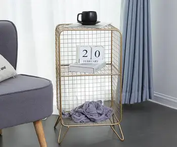 

65*35*30cm wrought iron display rack sofa side storage rack