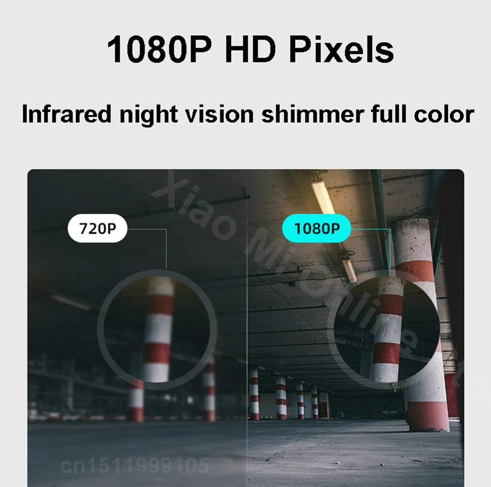 Xiaomi умная уличная камера Водонепроницаемая PTZ веб-камера 270 угол 1080P двойная антенна сигнал wifi IP Cam H.265 ночное видение приложение Mihome